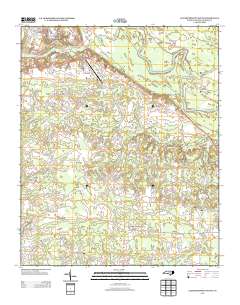 Elizabethtown South 2013 topographic map thumbnail