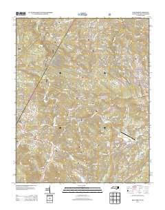 Elk Park 2013 topographic map thumbnail