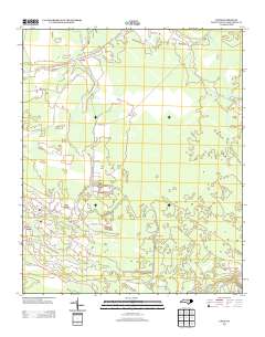 Exum 2013 topographic map thumbnail