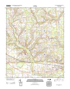 Falling Creek 2013 topographic map thumbnail
