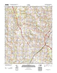 Fayetteville 2013 topographic map thumbnail