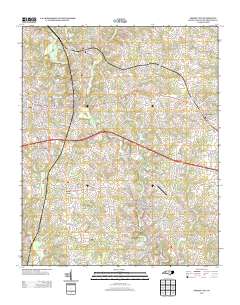 Forest City 2013 topographic map thumbnail