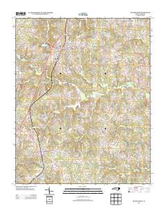 Franklinton 2013 topographic map thumbnail