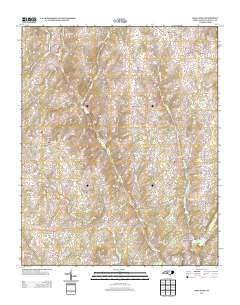 Frog Pond 2013 topographic map thumbnail