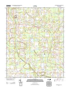 Gardnerville 2013 topographic map thumbnail