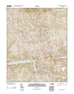 Granite Falls 2013 topographic map thumbnail