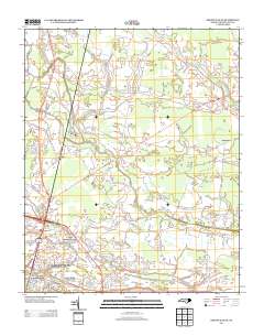 Greenville NE 2013 topographic map thumbnail