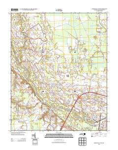 Greenville NW 2013 topographic map thumbnail