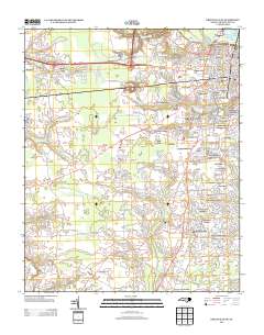 Greenville SW 2013 topographic map thumbnail