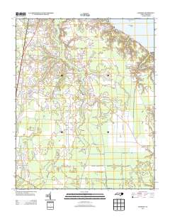 Hackney 2013 topographic map thumbnail