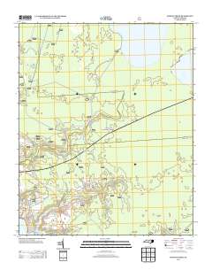 Hadnot Creek 2013 topographic map thumbnail