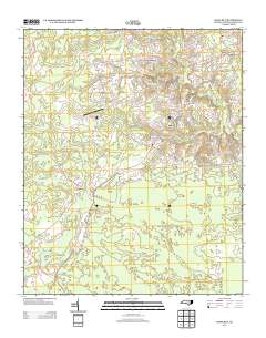 Haws Run 2013 topographic map thumbnail