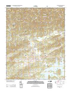 Hayesville 2013 topographic map thumbnail