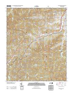 Hazelwood 2013 topographic map thumbnail