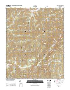 Hewitt 2013 topographic map thumbnail