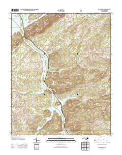 High Rock 2013 topographic map thumbnail