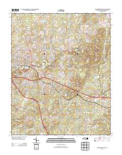 Hillsborough 2013 topographic map thumbnail