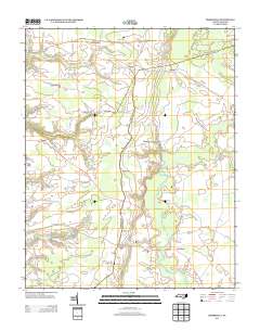 Hobbsville 2013 topographic map thumbnail