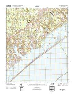 Holly Ridge 2013 topographic map thumbnail