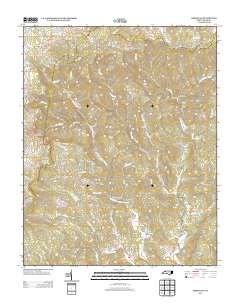 Horse Gap 2013 topographic map thumbnail