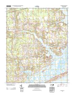 Hubert 2013 topographic map thumbnail