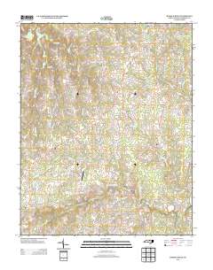 Hurdle Mills 2013 topographic map thumbnail