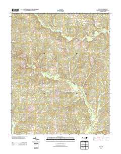 Inez 2013 topographic map thumbnail
