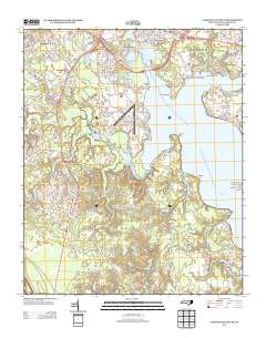 Jacksonville South 2013 topographic map thumbnail