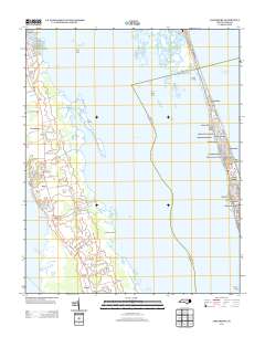 Jarvisburg 2013 topographic map thumbnail