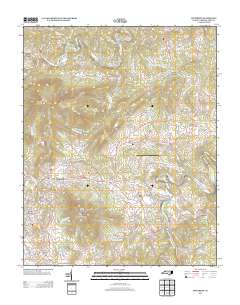 Jefferson 2013 topographic map thumbnail