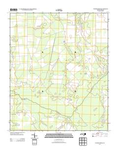 Juniper Creek 2013 topographic map thumbnail
