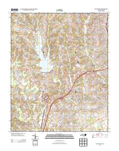 Kannapolis 2013 topographic map thumbnail