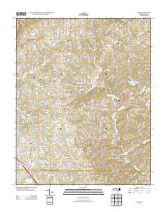 King 2013 topographic map thumbnail