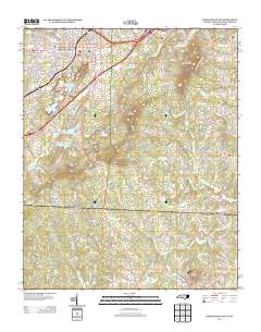 Kings Mountain 2013 topographic map thumbnail