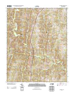 Kittrell 2013 topographic map thumbnail