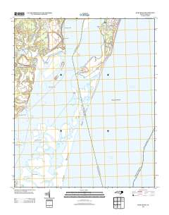 Kure Beach 2013 topographic map thumbnail