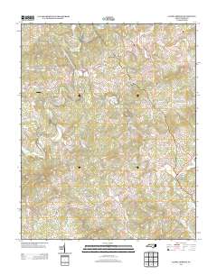 Laurel Springs 2013 topographic map thumbnail