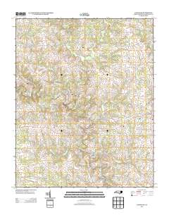 Lawndale 2013 topographic map thumbnail