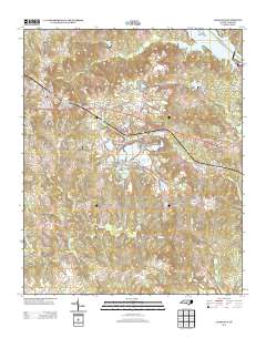 Lilesville 2013 topographic map thumbnail