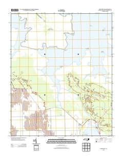 Long Bay 2013 topographic map thumbnail