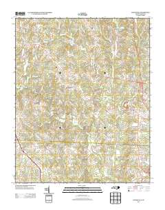 Lowesville 2013 topographic map thumbnail