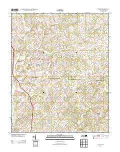 Maiden 2013 topographic map thumbnail