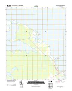 Manns Harbor 2013 topographic map thumbnail