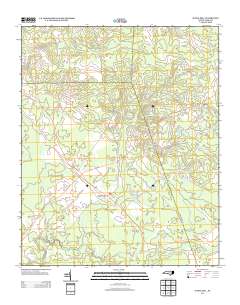 Maple Hill 2013 topographic map thumbnail