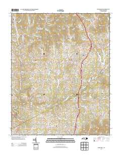 Mars Hill 2013 topographic map thumbnail