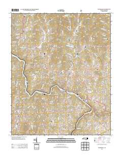 Marshall 2013 topographic map thumbnail