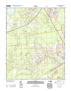 Masontown 2013 topographic map thumbnail