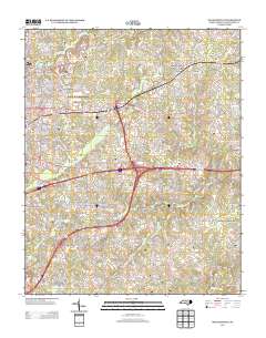 McLeansville 2013 topographic map thumbnail