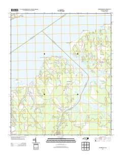Merrimon 2013 topographic map thumbnail