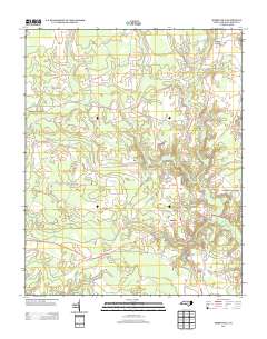 Merry Hill 2013 topographic map thumbnail